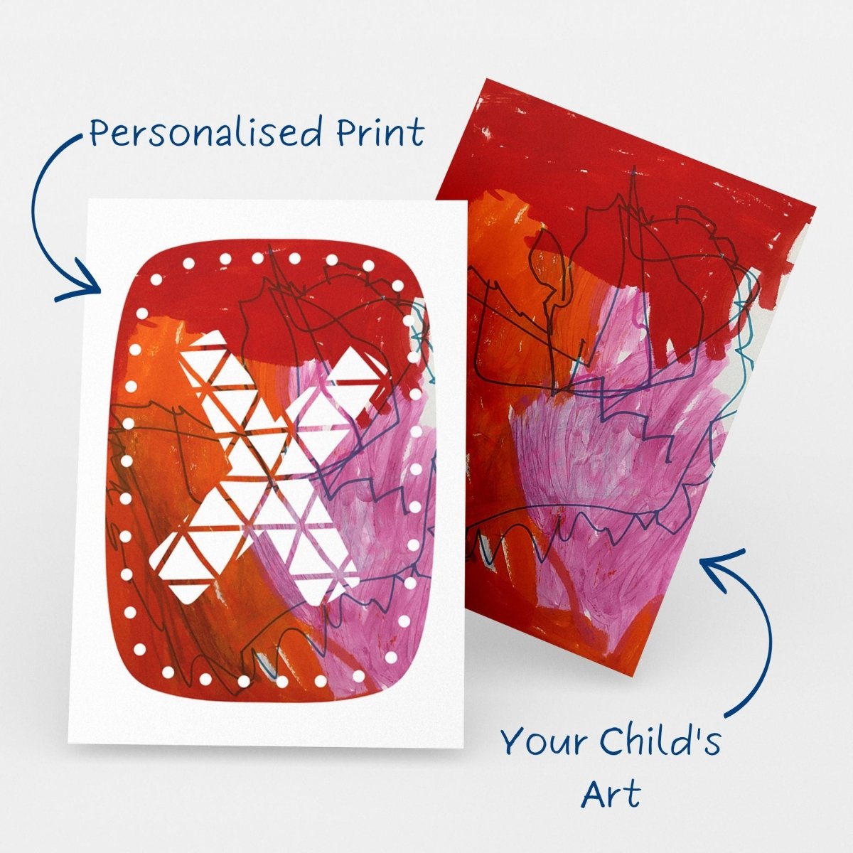 Alpha Initial Personalised Name Art Print DIGITAL COPY