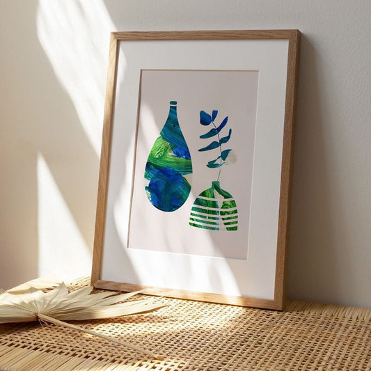 Australian Natives Personalised Art Print