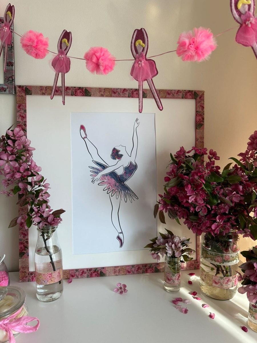 Ballet Personalised Art Print