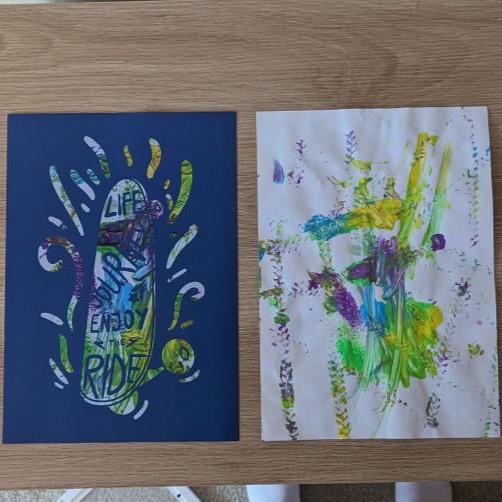Skate Life Personalised Art Print