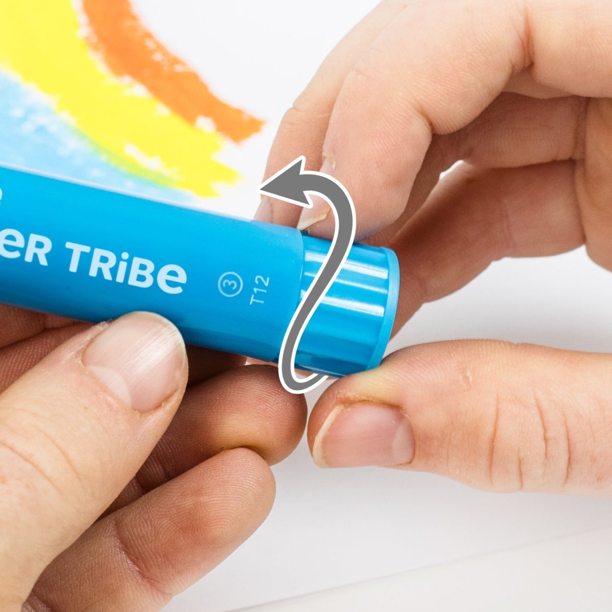 Tiger Tribe Mini Silk Crayons – Set of 12
