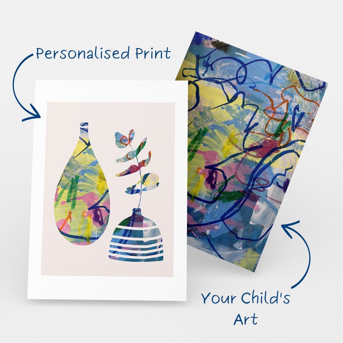Australian Natives Personalised Art Print - Mini MatisseArt PrintBaby showerBaby Shower Gifts