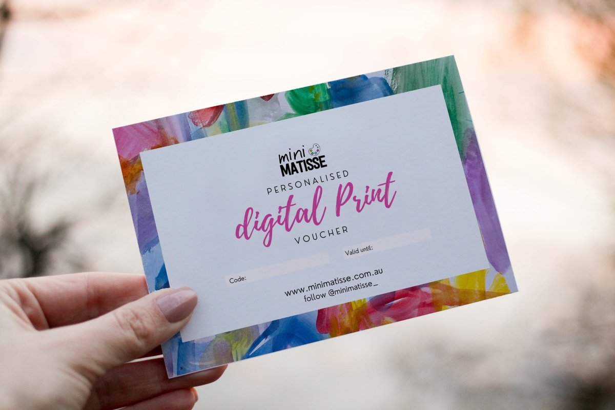 Digital Print Gift Voucher - Mini MatisseArt PrintBaby showerBaby Shower Gifts