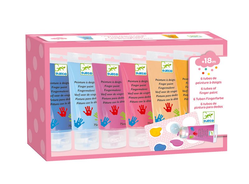DJ9000 - 6 Finger Paint Tubes - Sweet - Mini Matisse
