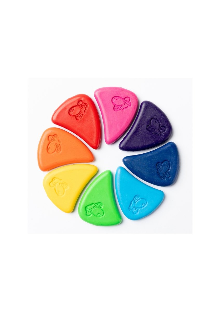 First Creations Easi Grip Pebble Crayons - Mini Matisse