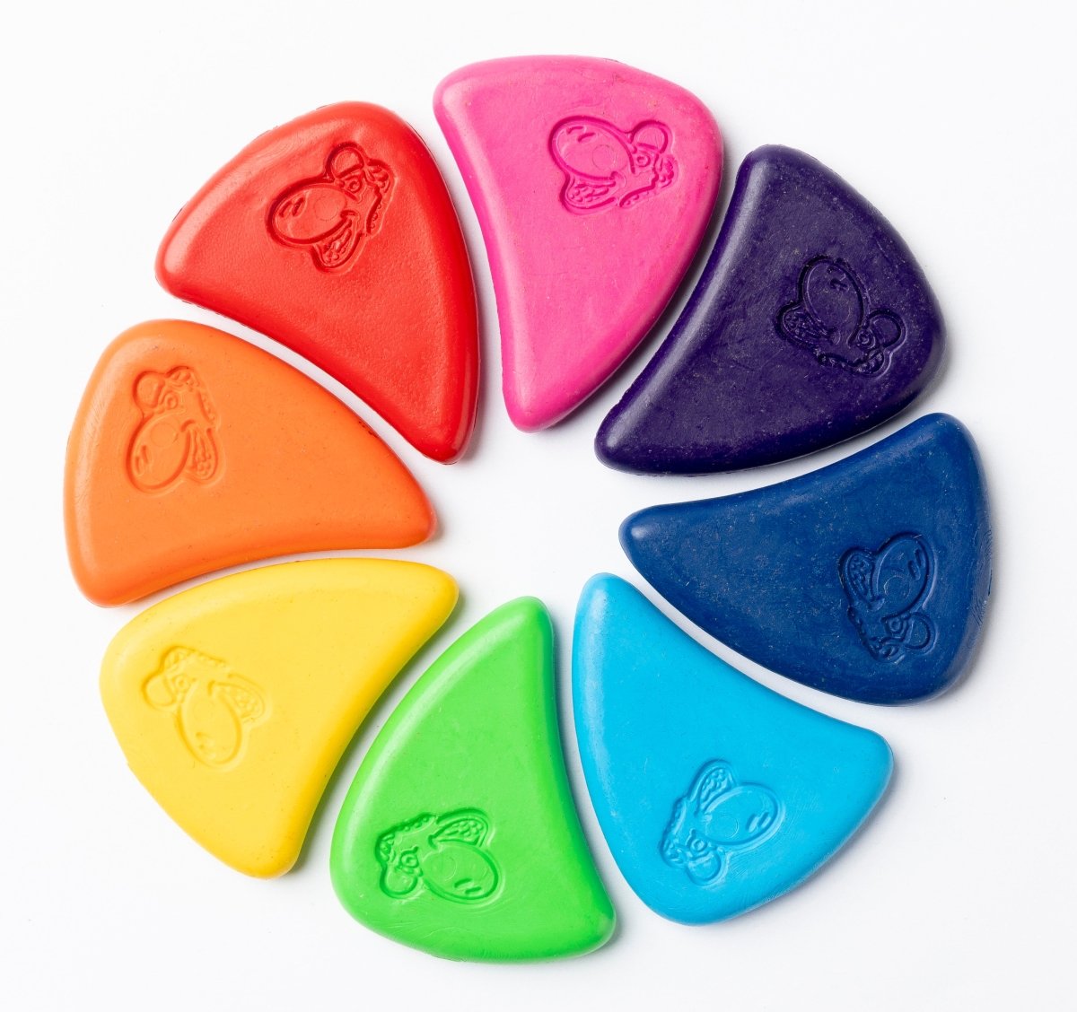 First Creations Easi Grip Pebble Crayons - Mini Matisse