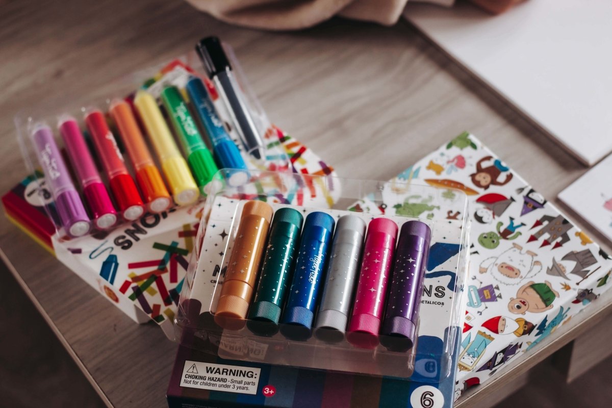 Silk Crayon Mini Art Pack - Mini MatisseBaby Shower GiftsCustom PrintGifts for Mum