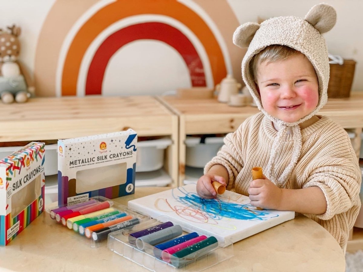 Tiger Tribe Silk Crayon Gift Set