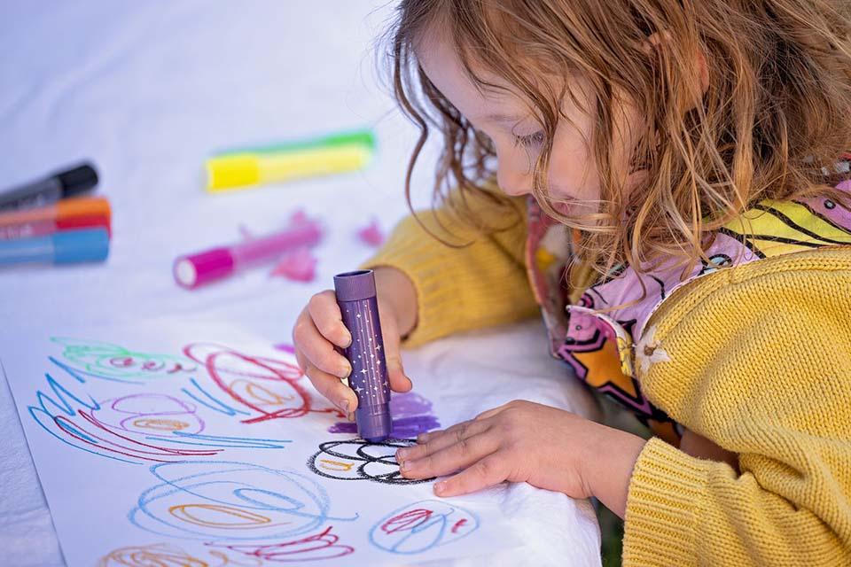 Mini Matisse Tiger Tribe Silk Crayon