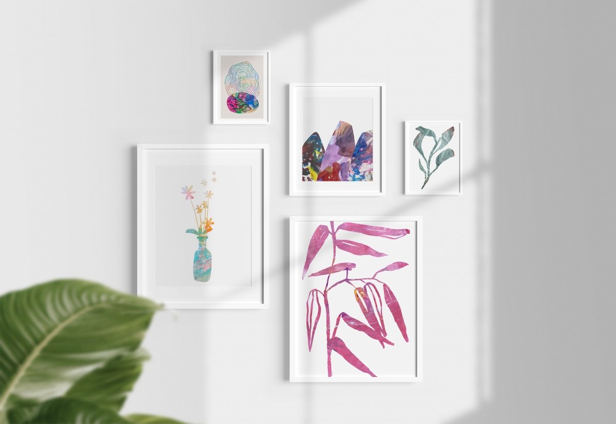 Shadows Digital Art Print - Mini MatisseArt PrintBaby showerBaby Shower Gifts