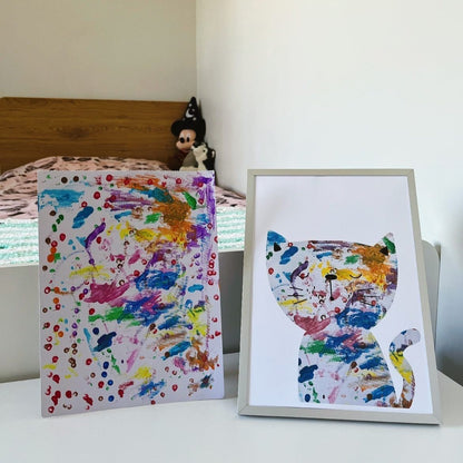 Kitty Personalised Art Print