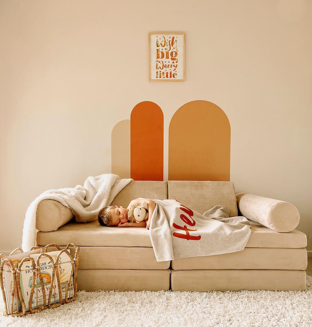 Wish Big, Worry Little Personalised Art Print