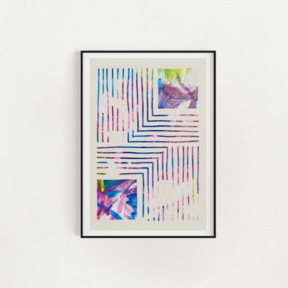 Abstract Lines Digital Print - Mini MatisseArt PrintBaby showerBaby Shower Gifts