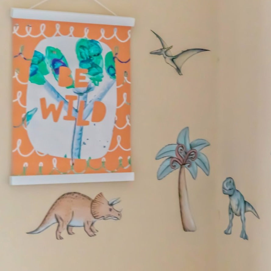 Be Wild Digital Personalised Art Print - Mini MatisseArt PrintBaby showerBaby Shower Gifts