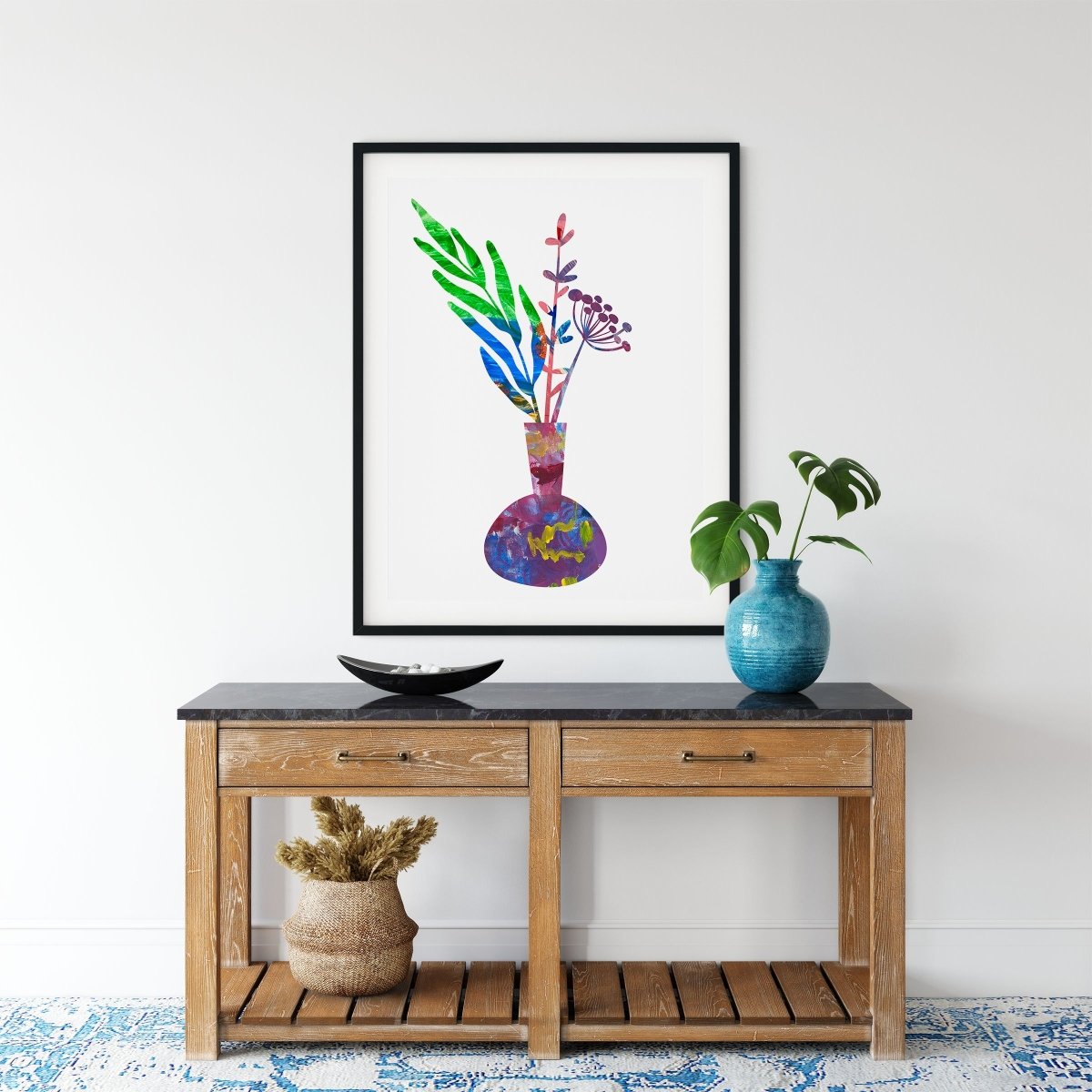 Blooms Digital Art Print - Mini MatisseArt PrintBaby showerBaby Shower Gifts
