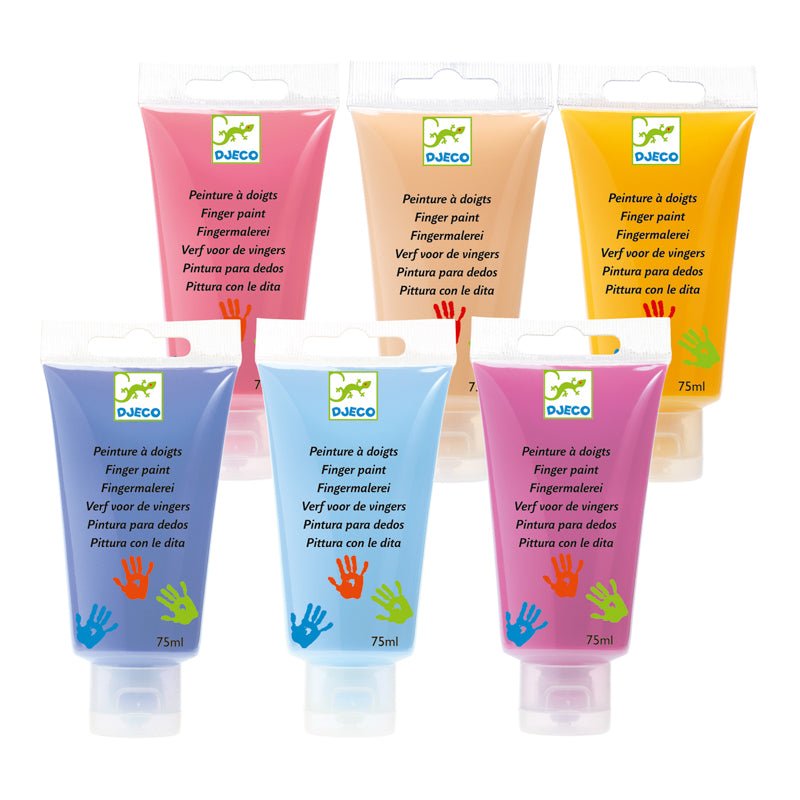 DJ9000 - 6 Finger Paint Tubes - Sweet - Mini Matisse