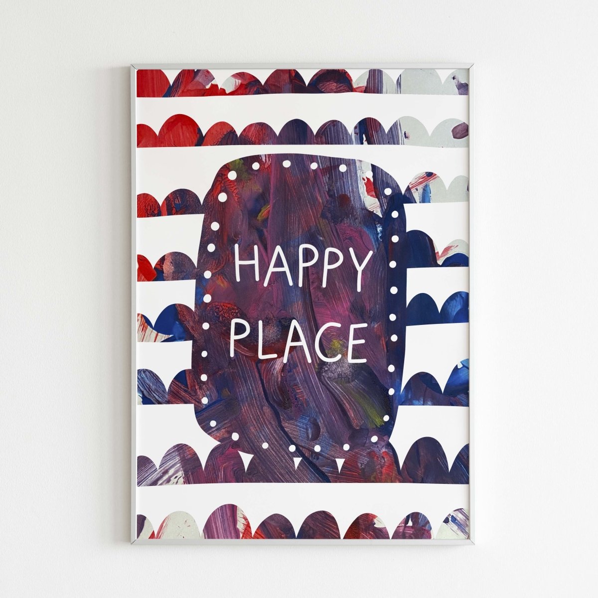 Happy Place Digital Art Print - Mini MatisseArt PrintBaby showerBaby Shower Gifts