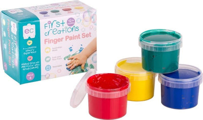 Safe non toxic finger paint set babies toddlers