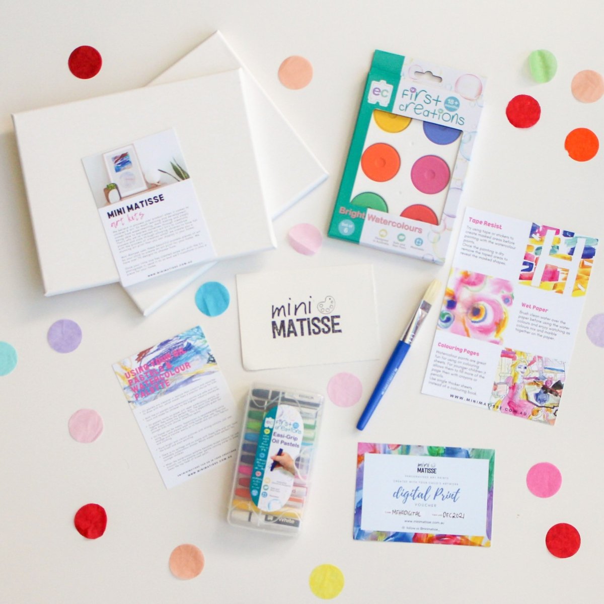 Mini Matisse Water Colour Art Pack - Art Gift Set Kids