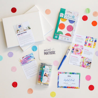 Mini Matisse Water Colour Art Pack - Art Gift Set Kids