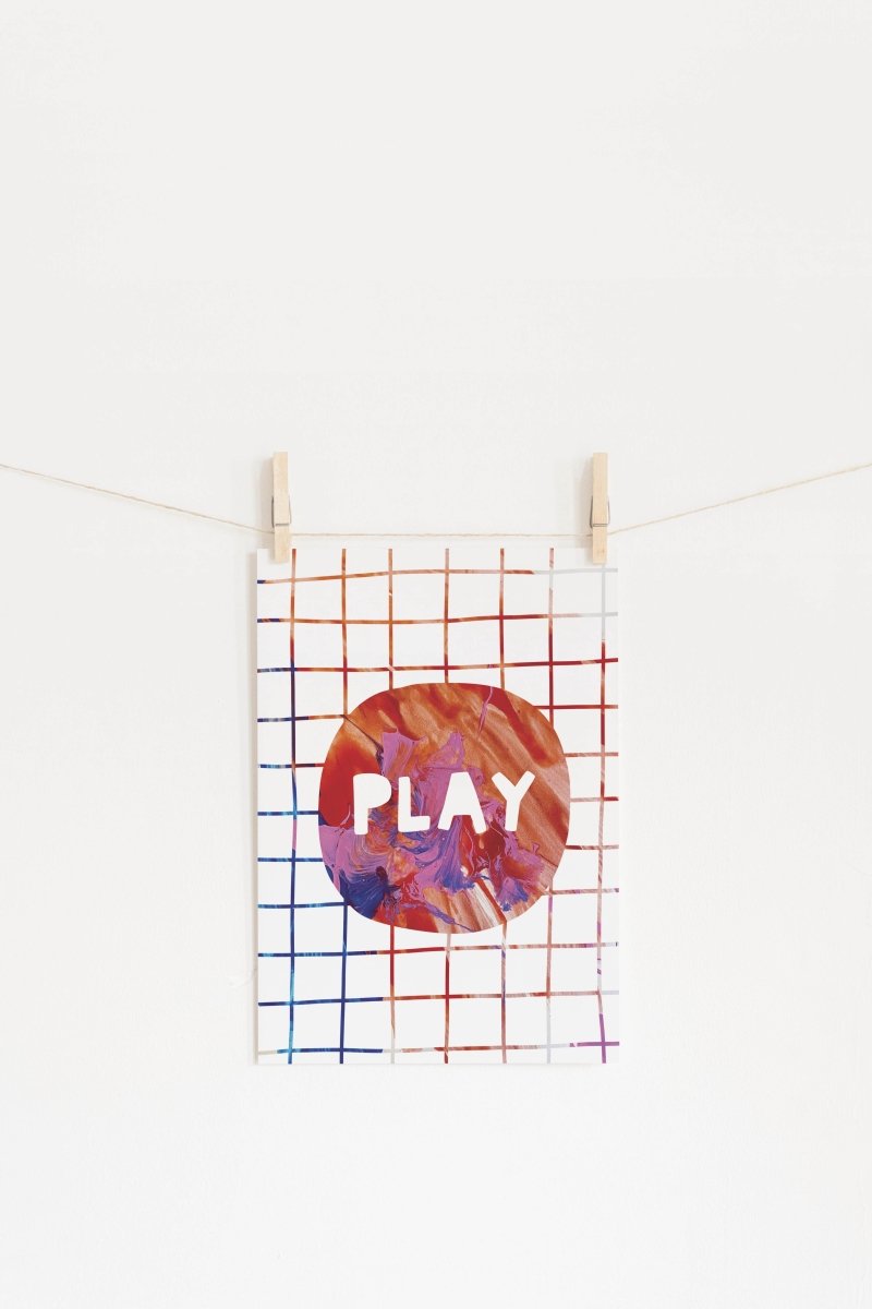 Play! Digital Art Print - Mini MatisseArt PrintBaby showerBaby Shower Gifts