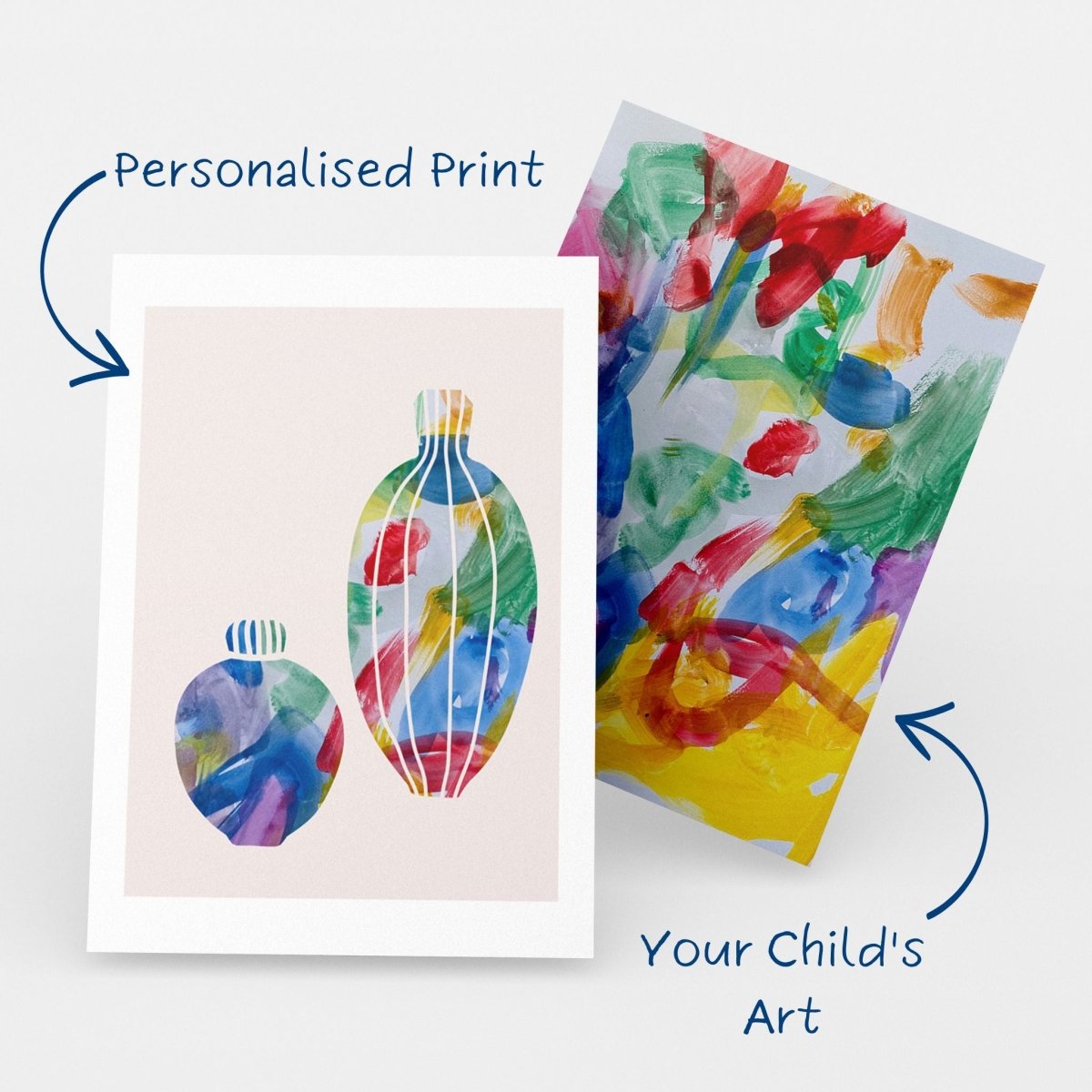 Vases Personalised Art Print - Mini MatisseArt PrintBaby showerBaby Shower Gifts